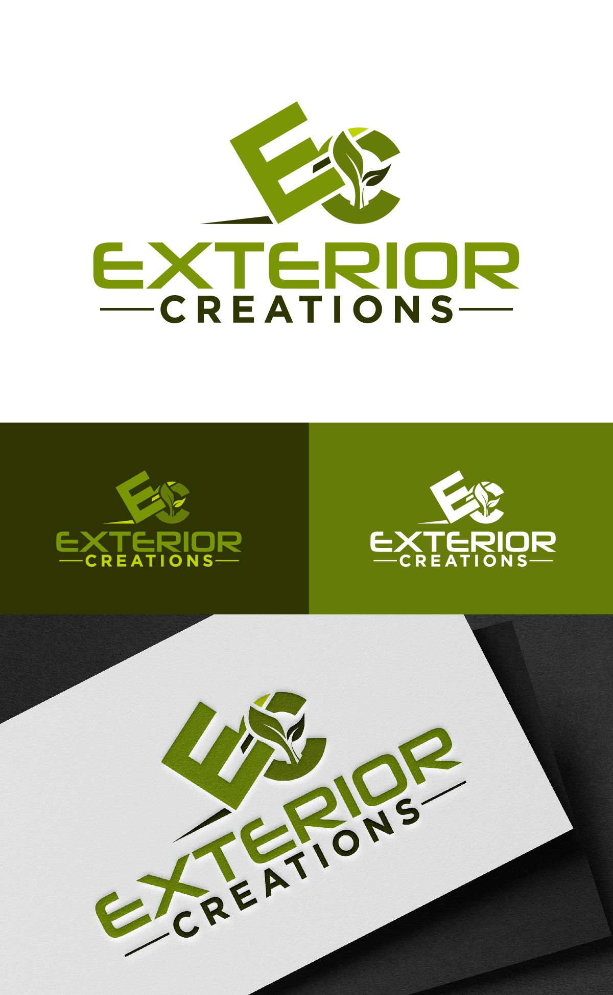 Logo Design by DesignLima for exterior creations | Design #30849596