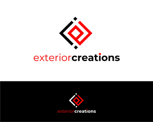 Logo Design by InfinityV for exterior creations | Design: #30850310
