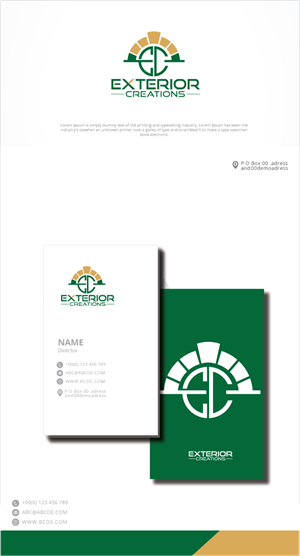 Logo-Design von zebronicgraphic für exterior creations | Design: #30841711