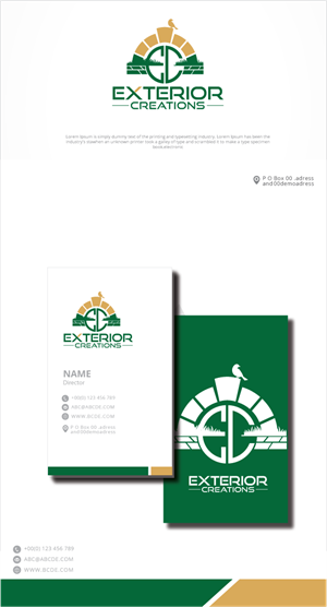 Logo-Design von zebronicgraphic für exterior creations | Design: #30847264