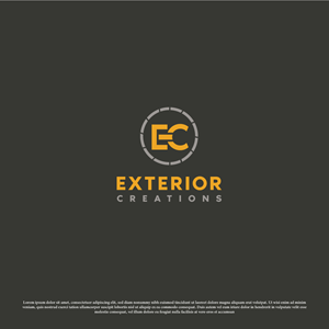 Logo Design by Tan-D for exterior creations | Design: #30846125