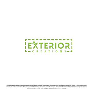 Logo Design by Tan-D for exterior creations | Design: #30846127