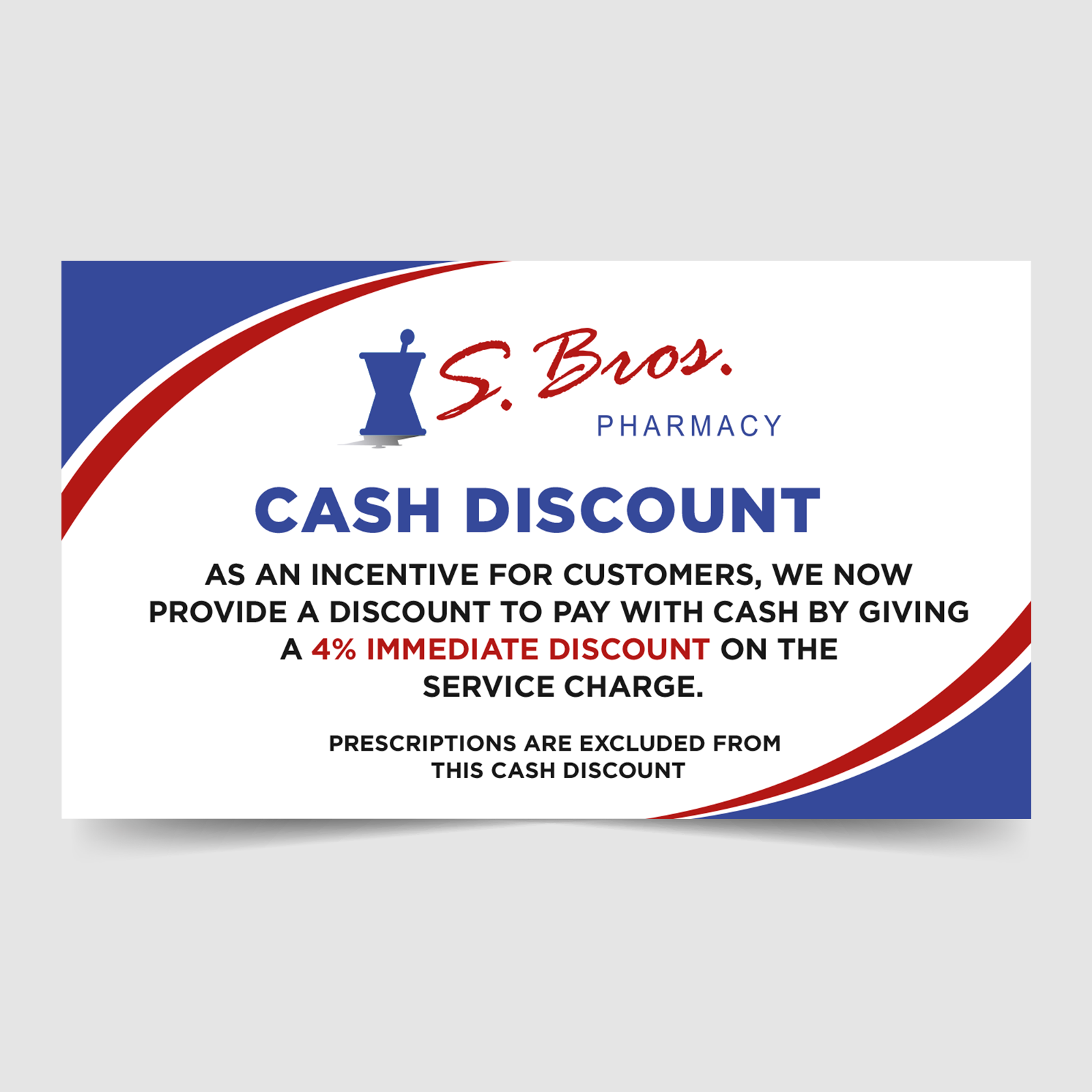 Design Graphique par WellDesign pour S Bros Pharmacy | Design #30857561