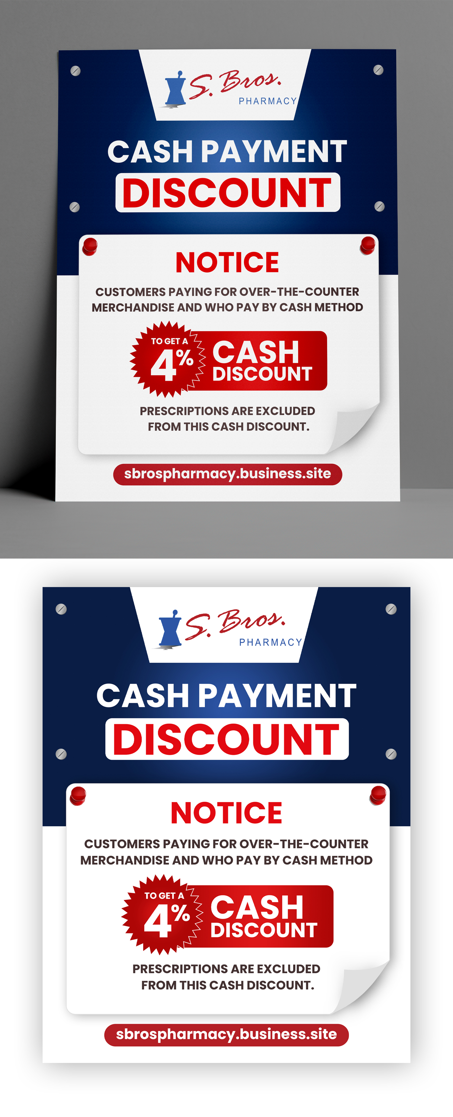 Graphic Design by debdesign for S Bros Pharmacy | Design #30849990