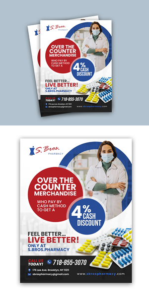 Graphic Design by debdesign for S Bros Pharmacy | Design: #30854856