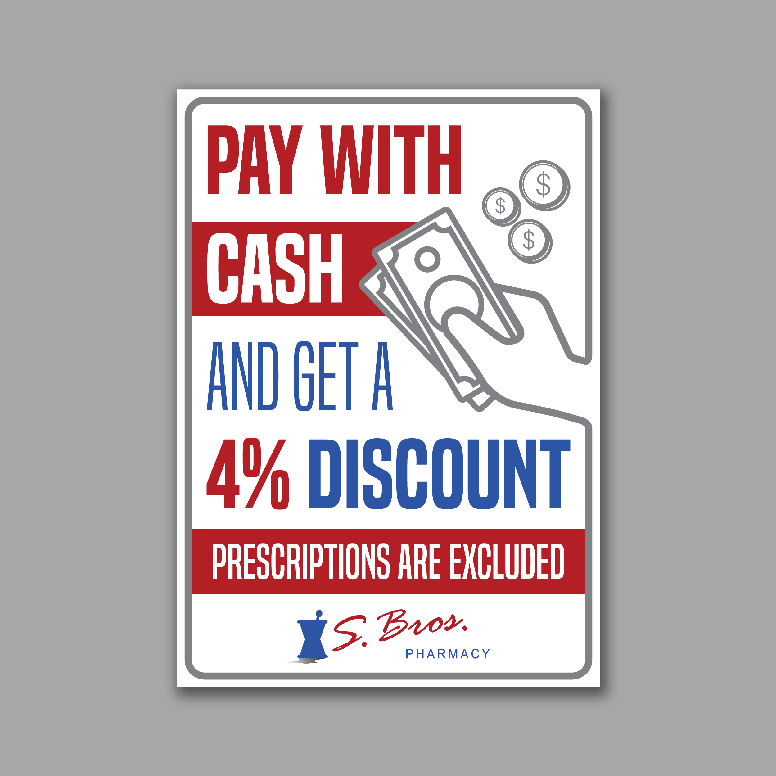 Graphic Design by vpt_creations for S Bros Pharmacy | Design #30848434
