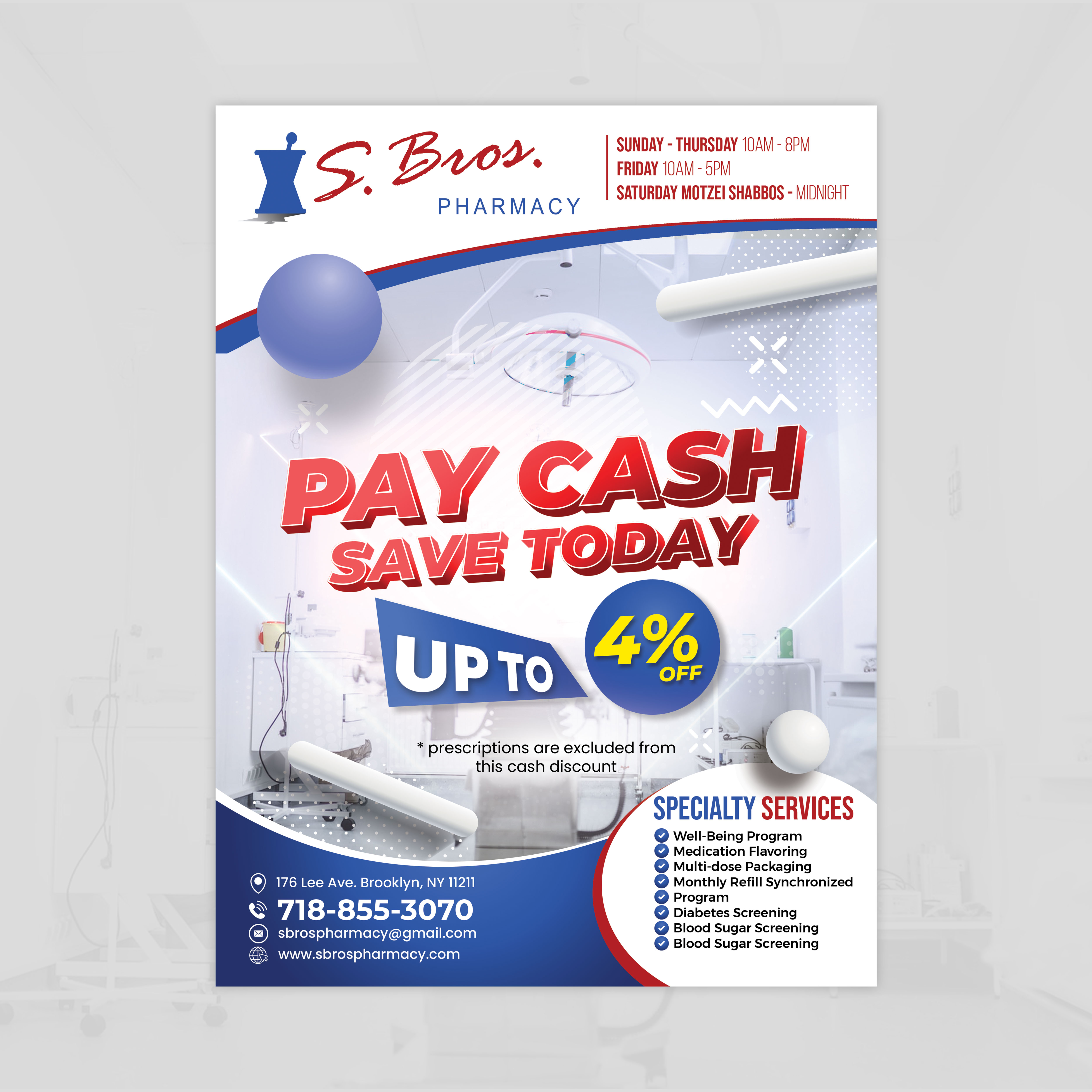 Design Graphique par HeshanKavinda pour S Bros Pharmacy | Design #30875323