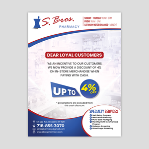 Design Graphique par HeshanKavinda pour S Bros Pharmacy | Design : #30884340
