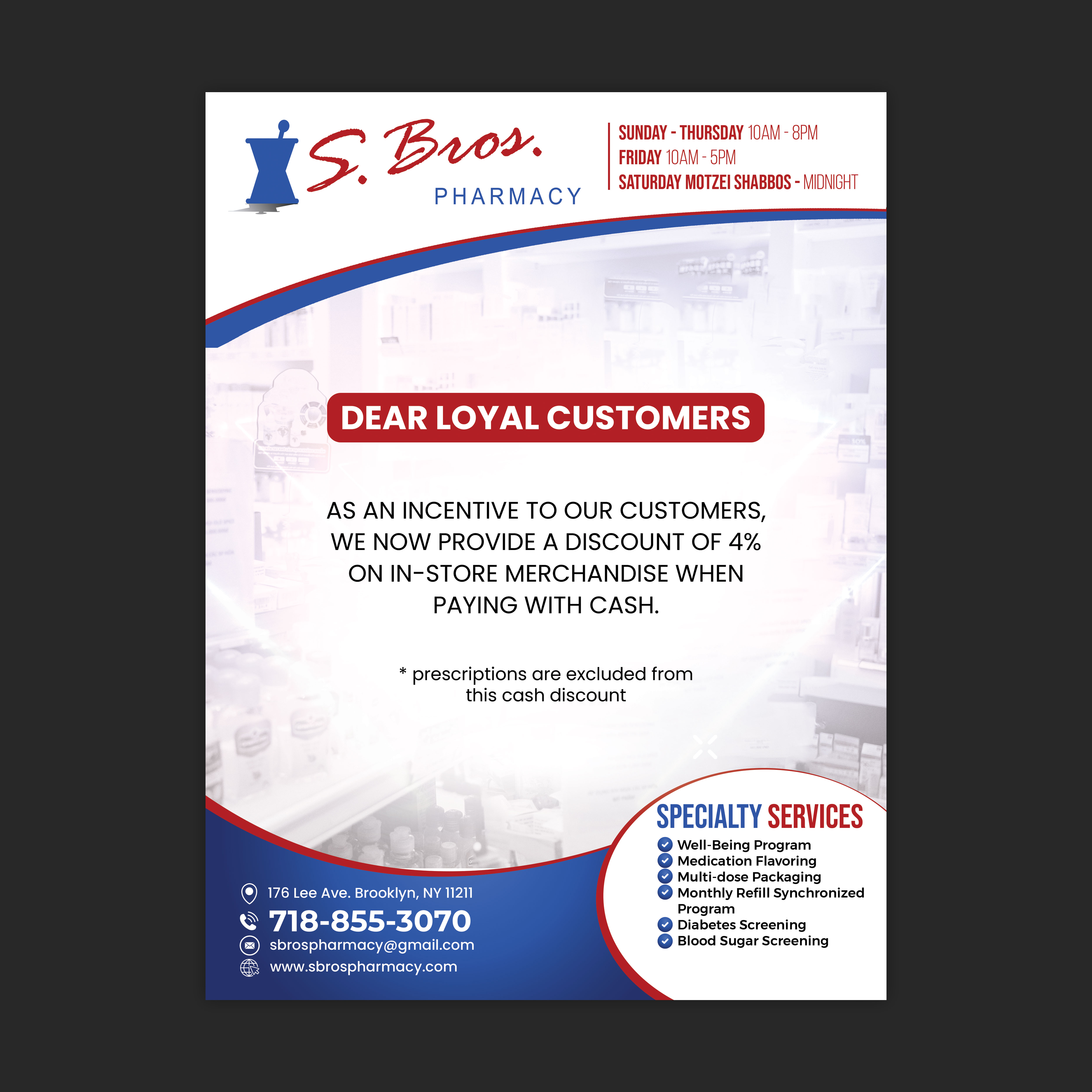 Design Graphique par HeshanKavinda pour S Bros Pharmacy | Design #30884443