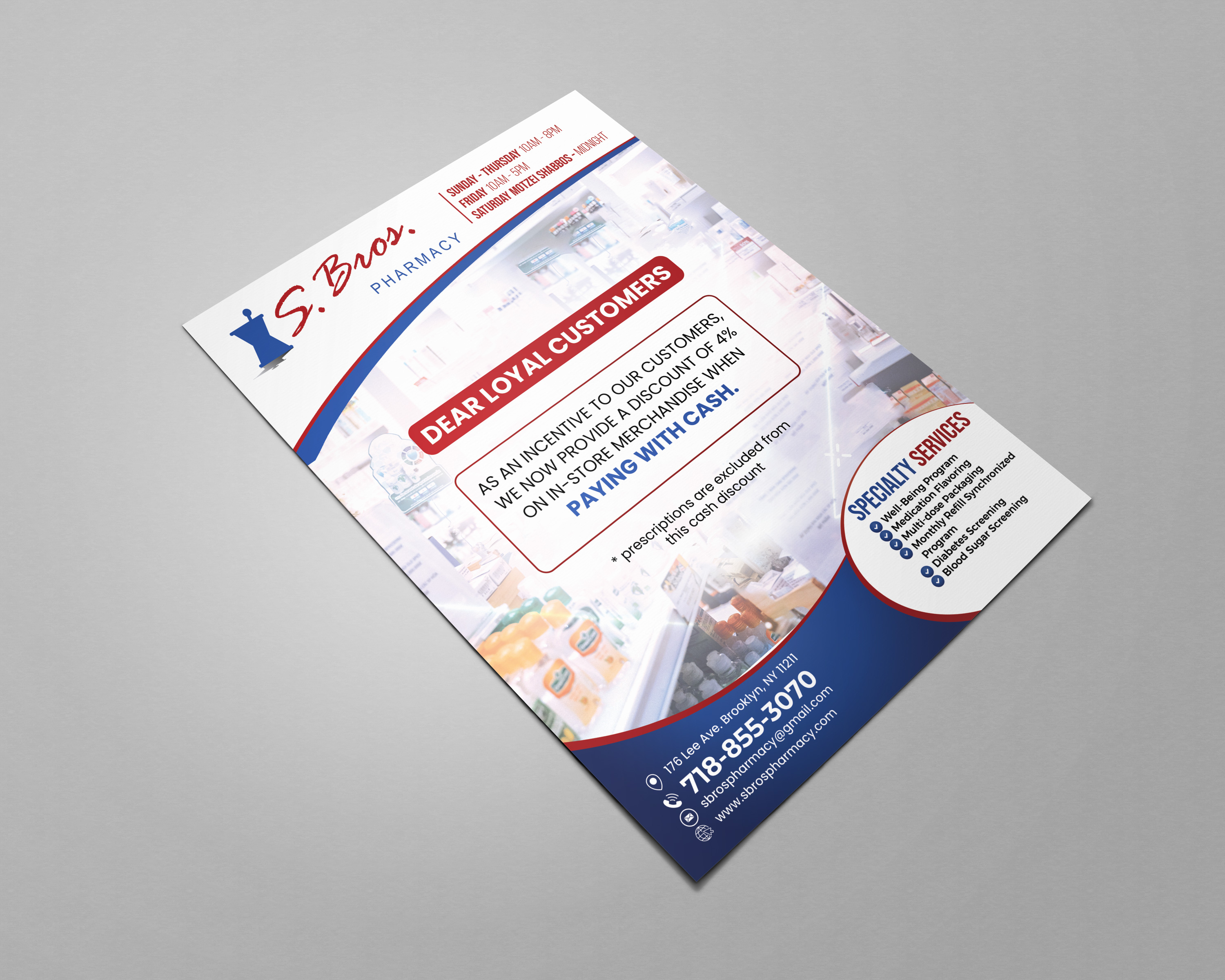 Design Graphique par HeshanKavinda pour S Bros Pharmacy | Design #30885619