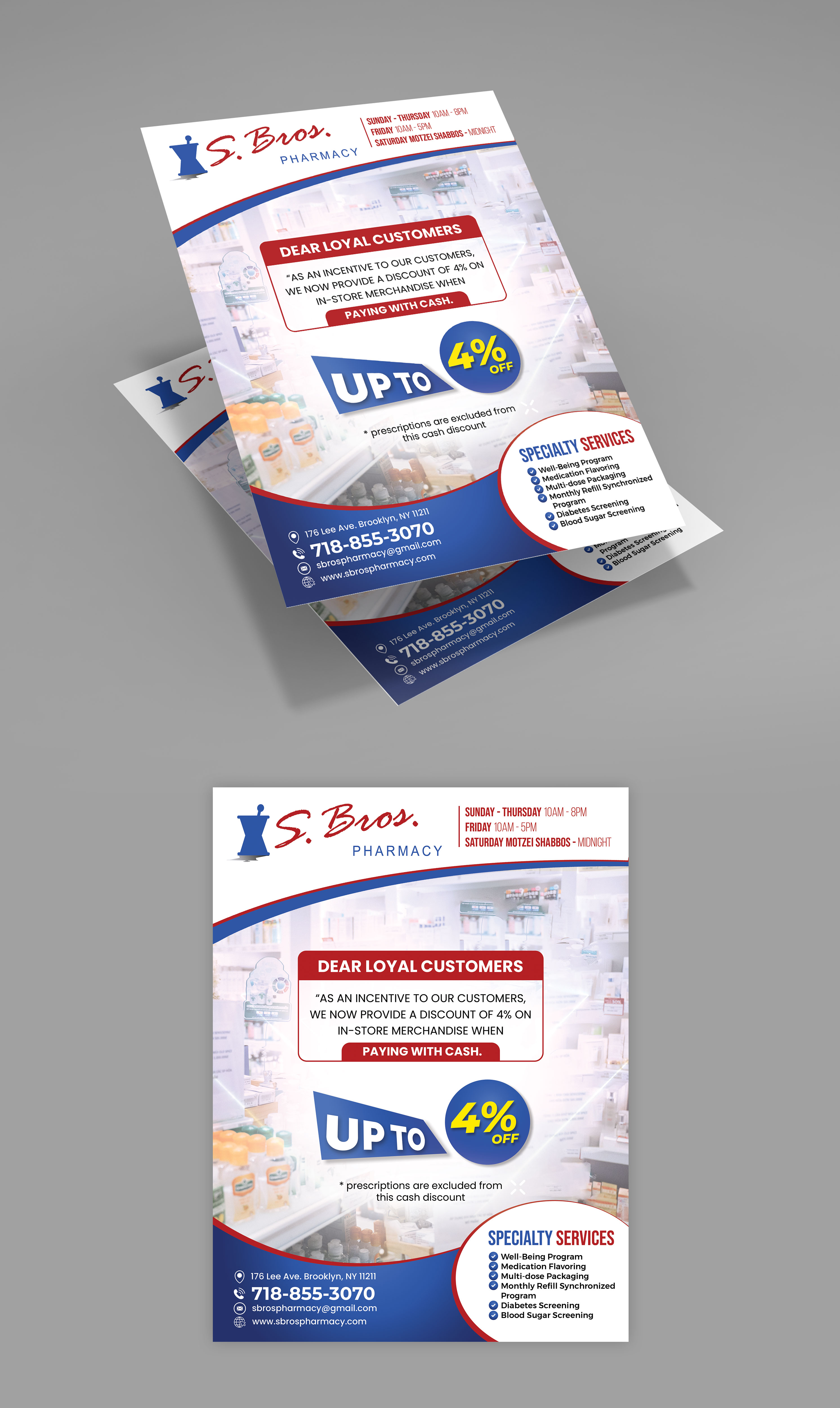 Design Graphique par HeshanKavinda pour S Bros Pharmacy | Design #30898134