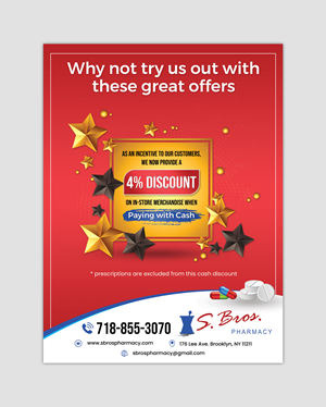Design Graphique par HeshanKavinda pour S Bros Pharmacy | Design : #30908770
