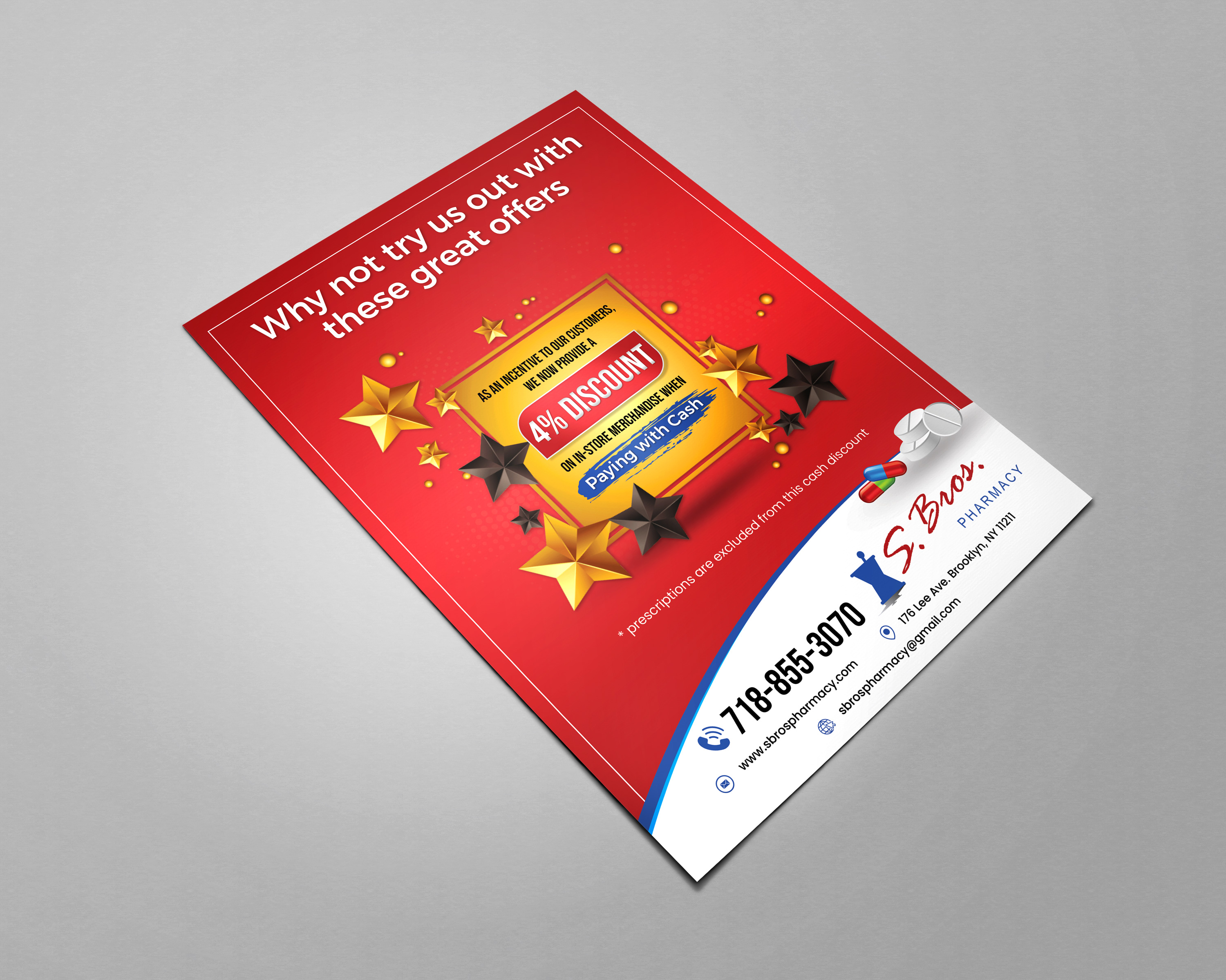 Design Graphique par HeshanKavinda pour S Bros Pharmacy | Design #30908829