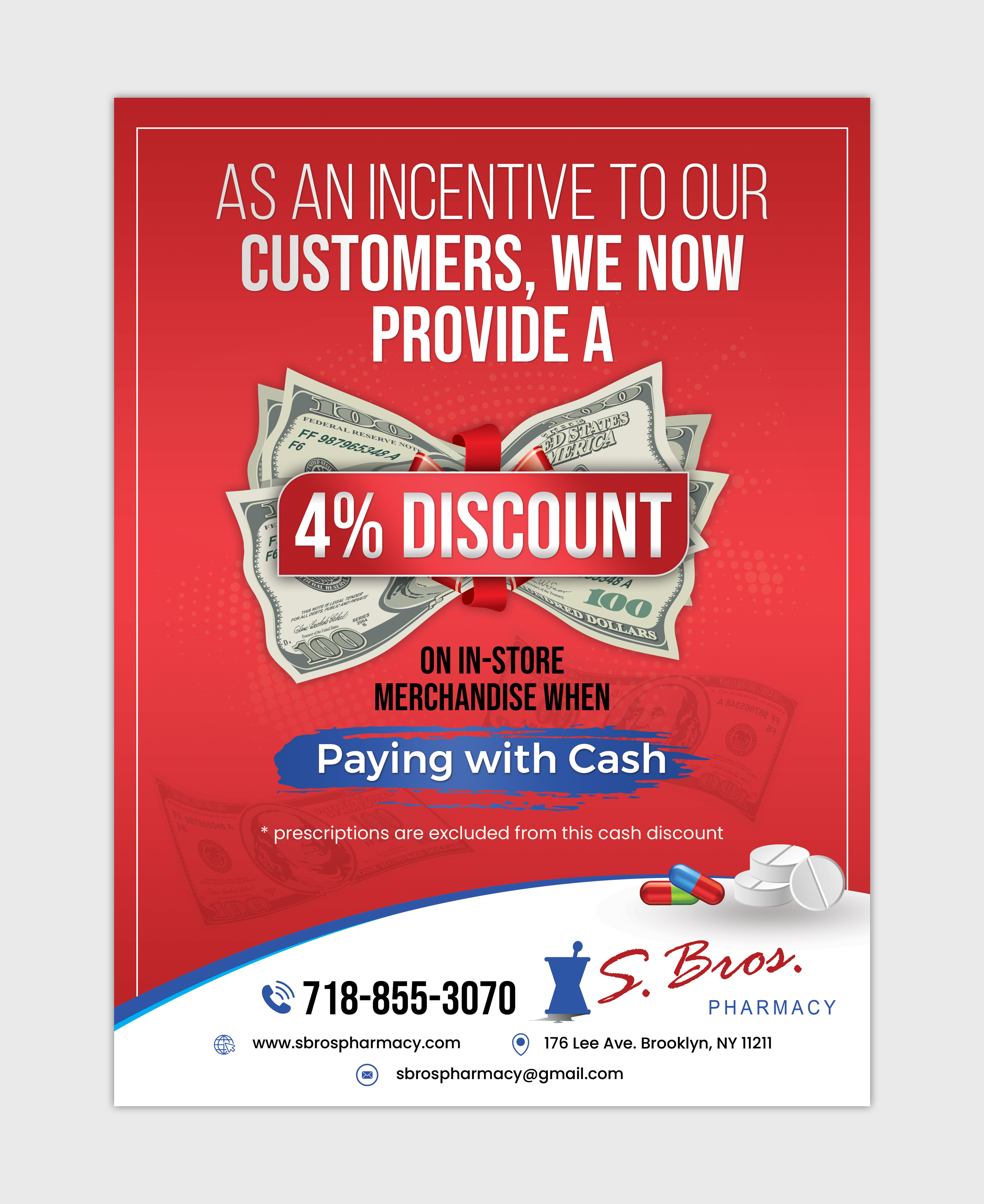 Graphic Design by HeshanKavinda for S Bros Pharmacy | Design #30910926