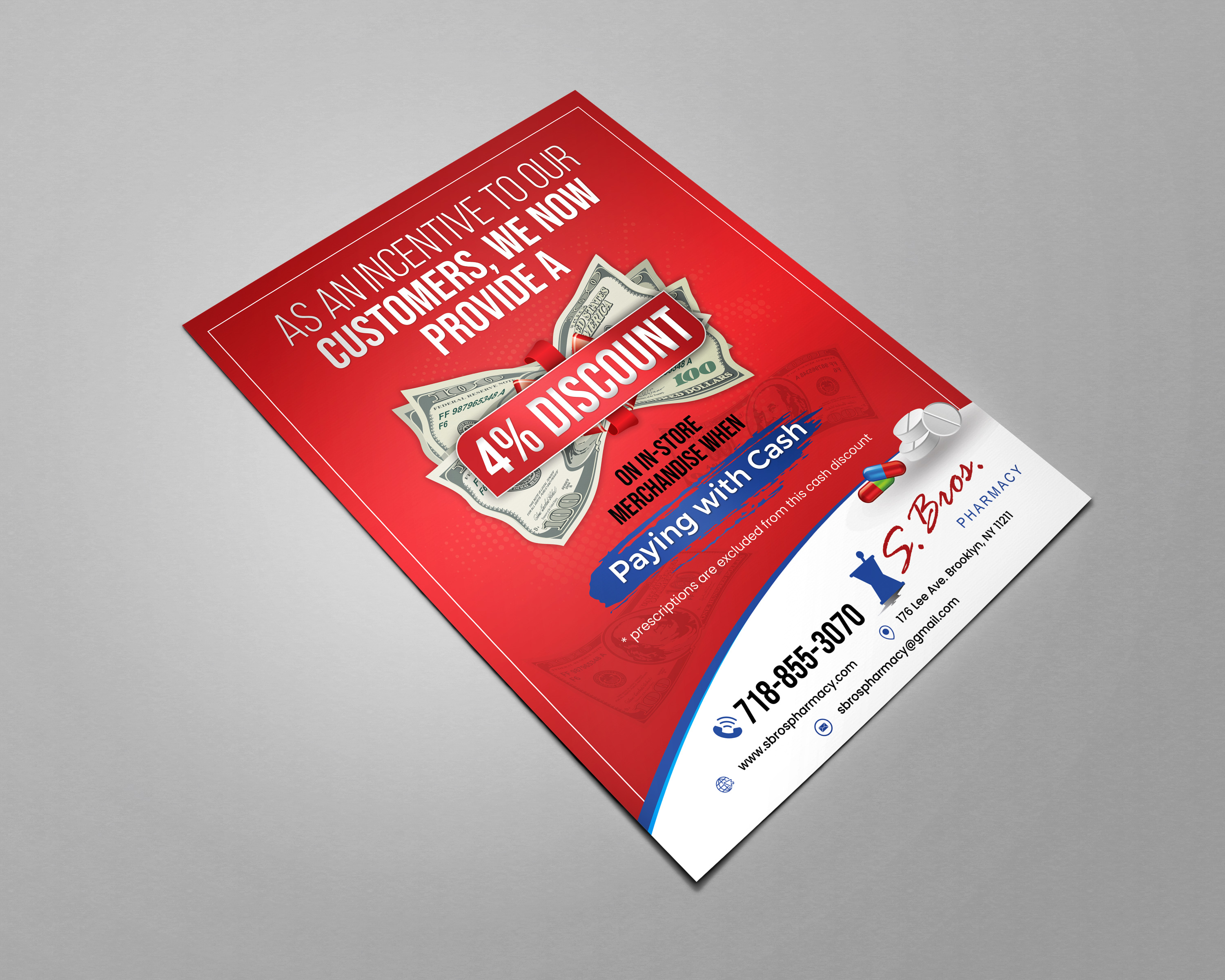 Design Graphique par HeshanKavinda pour S Bros Pharmacy | Design #30910954