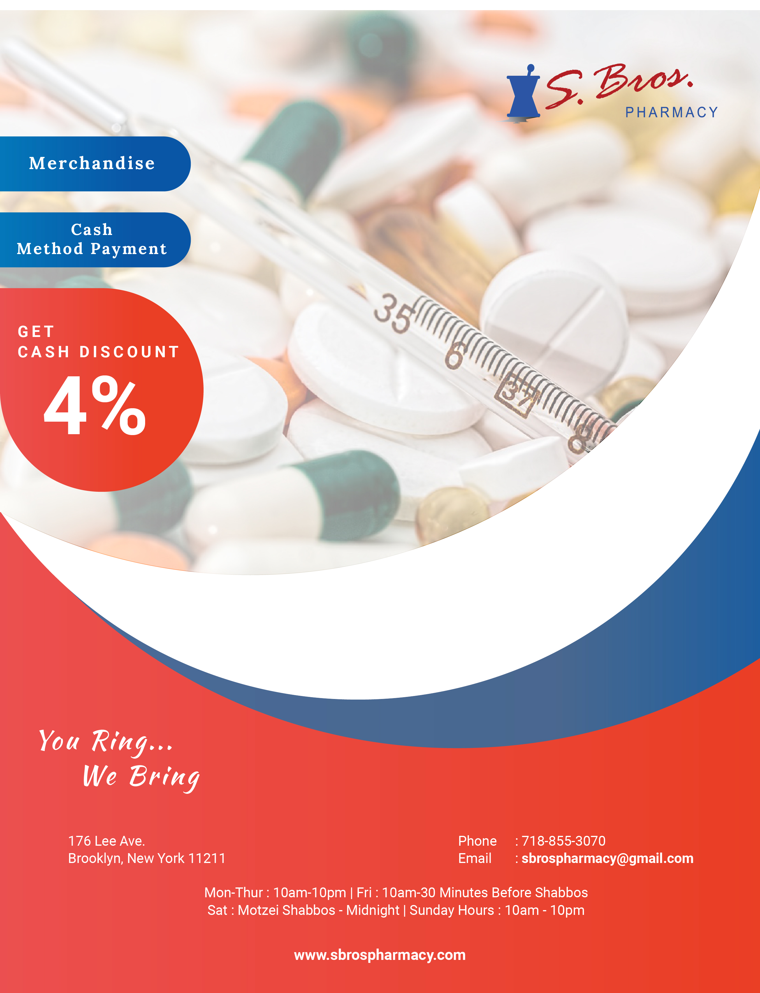 Graphic Design by Arfaa Priansyah for S Bros Pharmacy | Design #30849834
