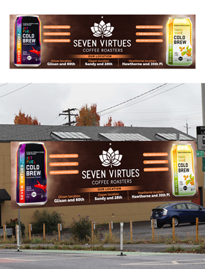 Billboard Design by Md. Humayun for Seven Virtues Coffee Roasters | Design: #30842460