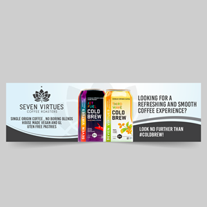Billboard Design by WellDesign for Seven Virtues Coffee Roasters | Design: #30844347