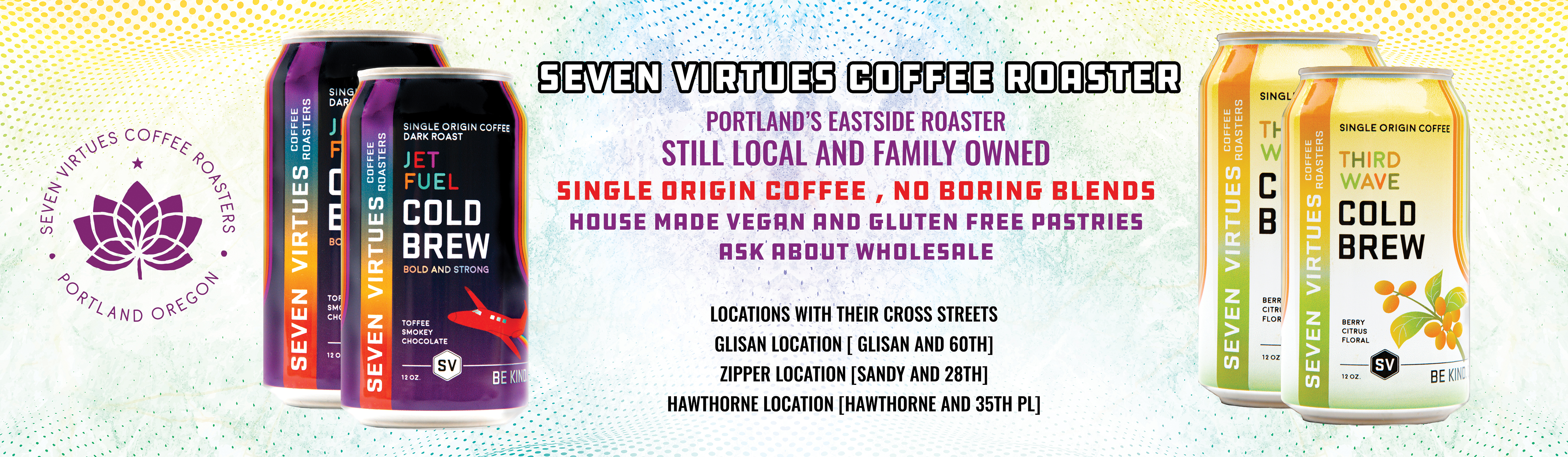 Billboard Design by M79 for Seven Virtues Coffee Roasters | Design #30857620
