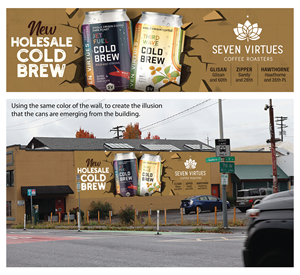 Billboard Design by JR-Design for Seven Virtues Coffee Roasters | Design: #30847034