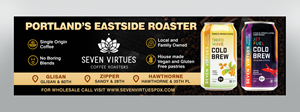 Billboard Design by rkailas for Seven Virtues Coffee Roasters | Design: #30867618