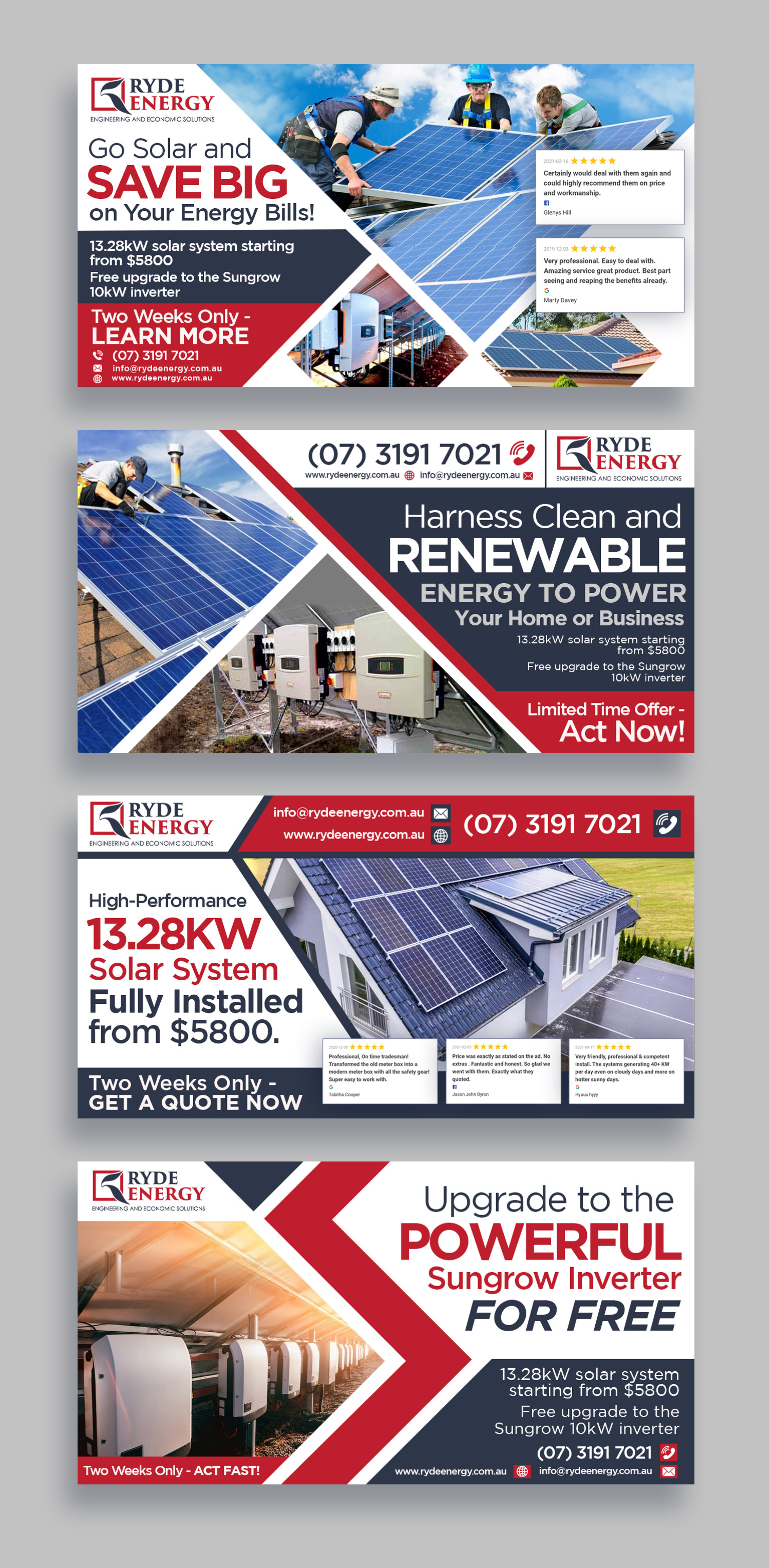 Facebook Design by Md. Humayun for Ryde Energy | Design #30848235