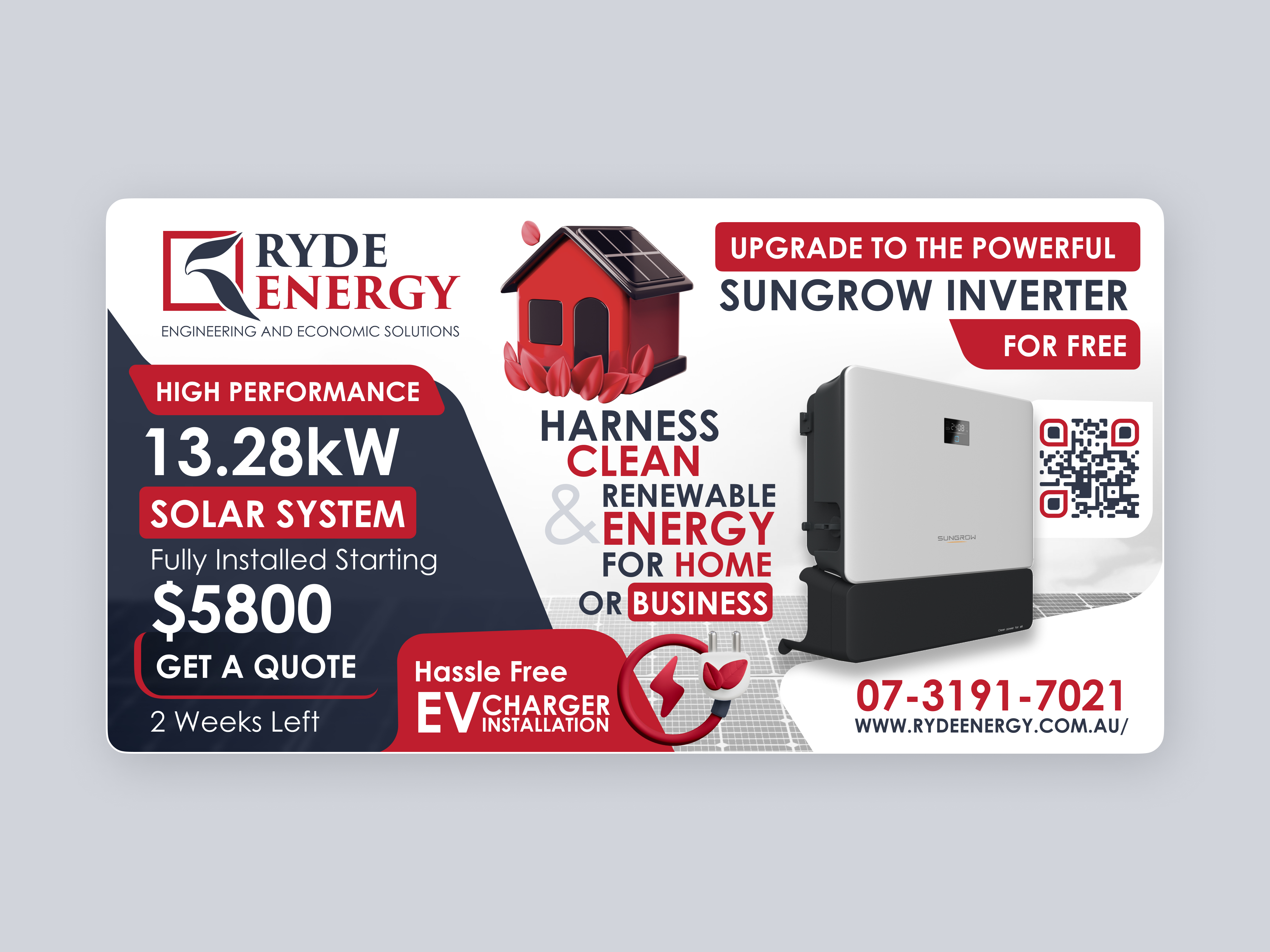Facebook-Design von Usman_UI für Ryde Energy | Design #30855827
