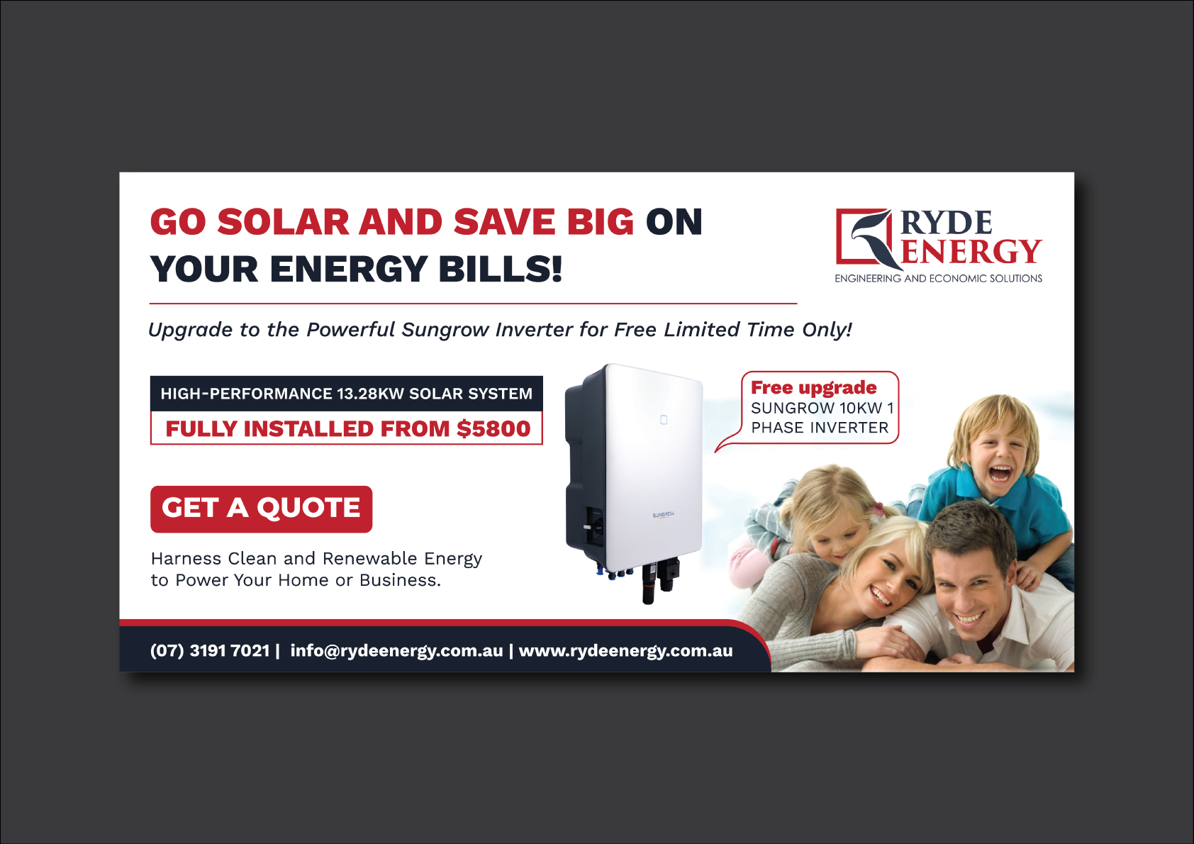 Diseño de Facebook por premnice para Ryde Energy | Diseño #30842289