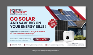 Facebook-Design von D Creative für Ryde Energy | Design: #30843854