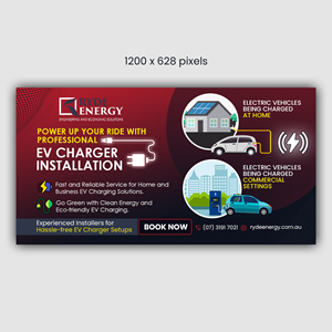 Facebook Design by debdesign for Ryde Energy | Design: #30847501