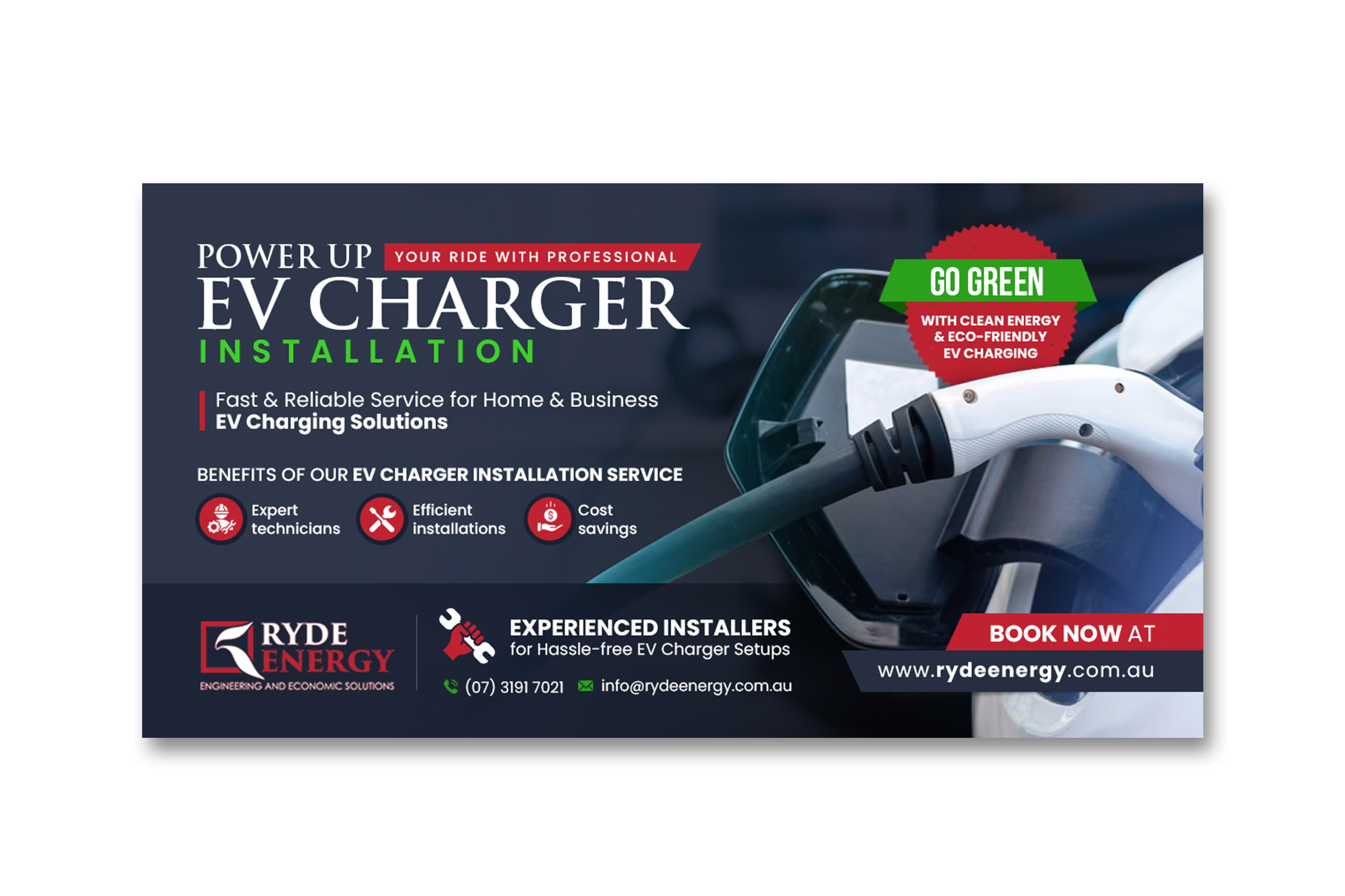 Facebook Design by debdesign for Ryde Energy | Design #30847726