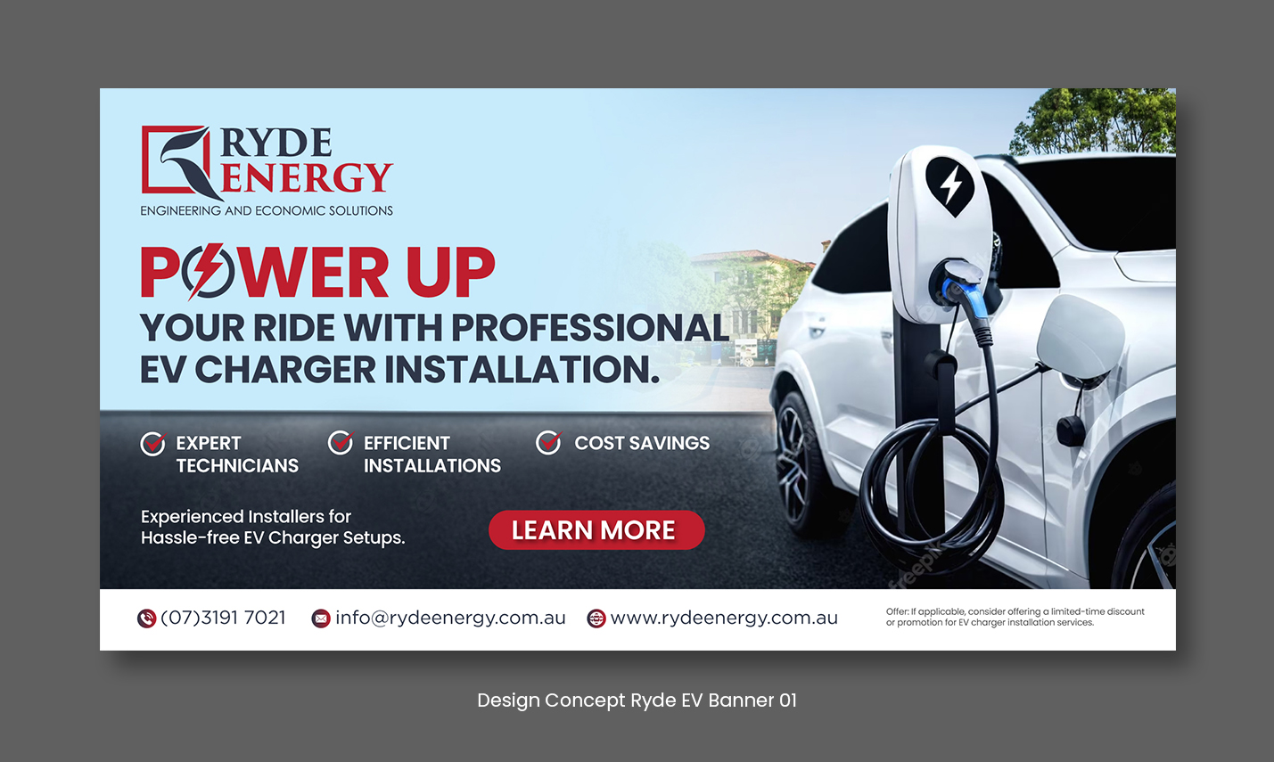 Design Facebook par D Creative pour Ryde Energy | Design #30857889