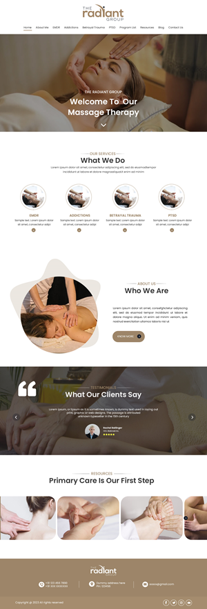 Wix Design by Creations Box 2015
