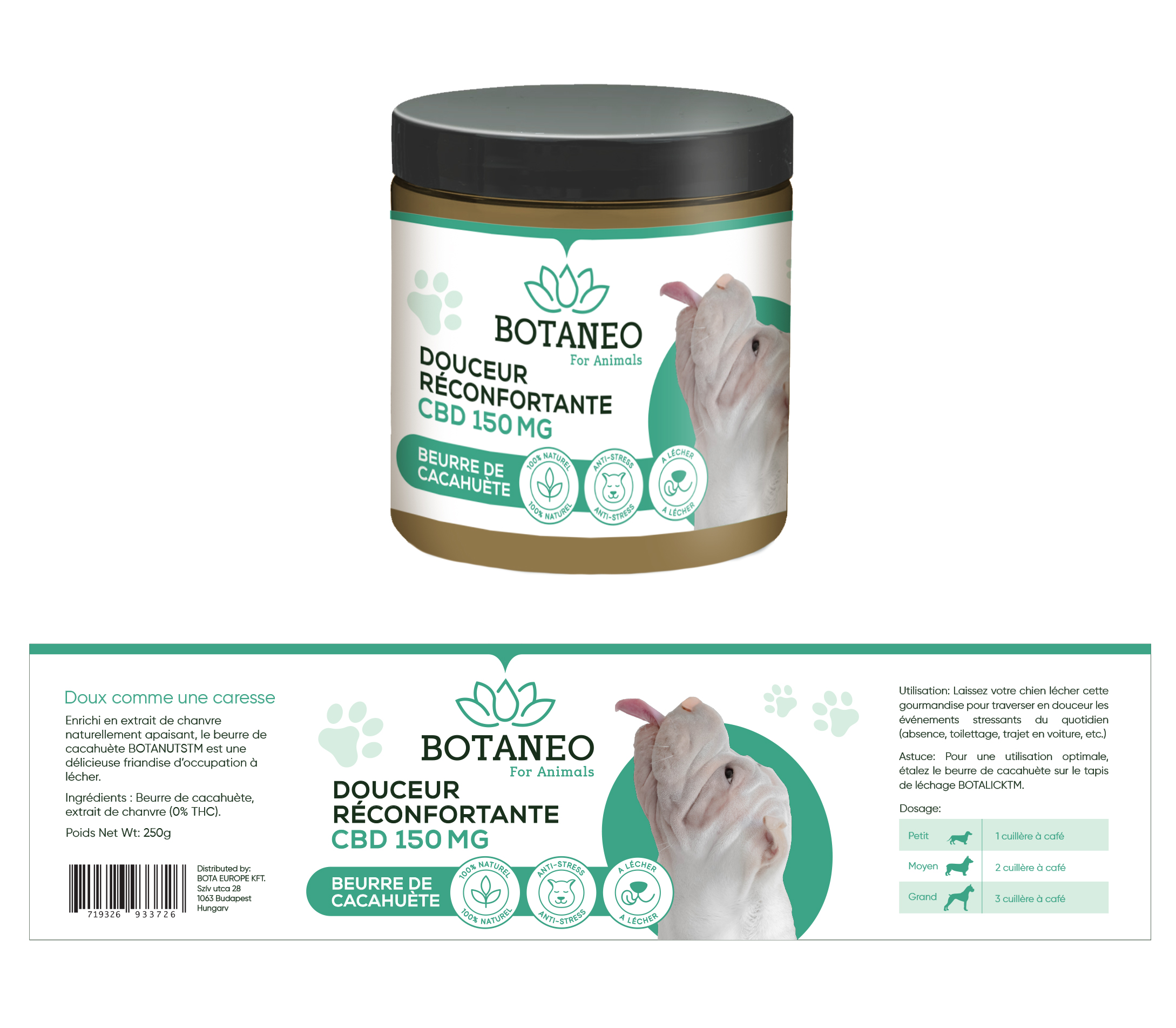 Label Design by JR-Design for BOTA EUROPE KFT. | Design #30882381