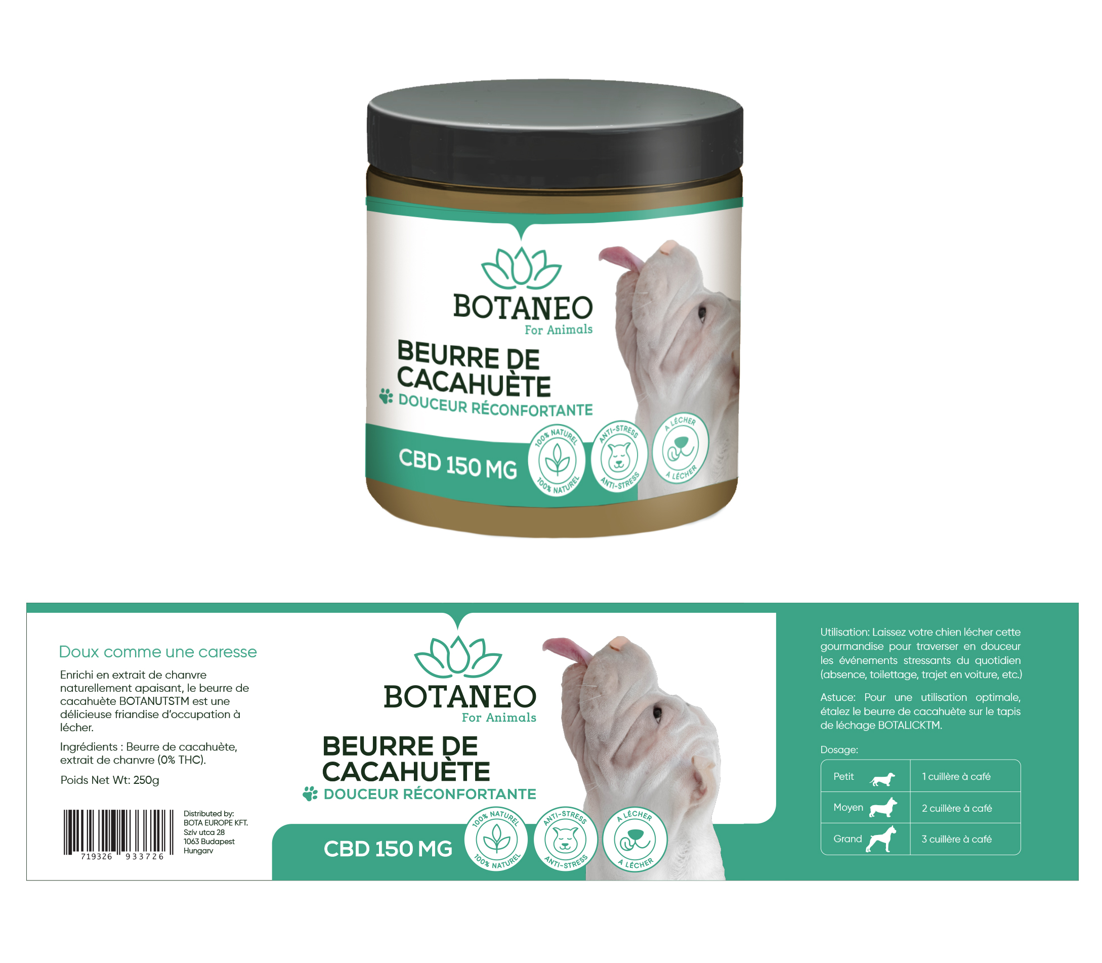 Diseño de Etiqueta por JR-Design para BOTA EUROPE KFT. | Diseño #30882402