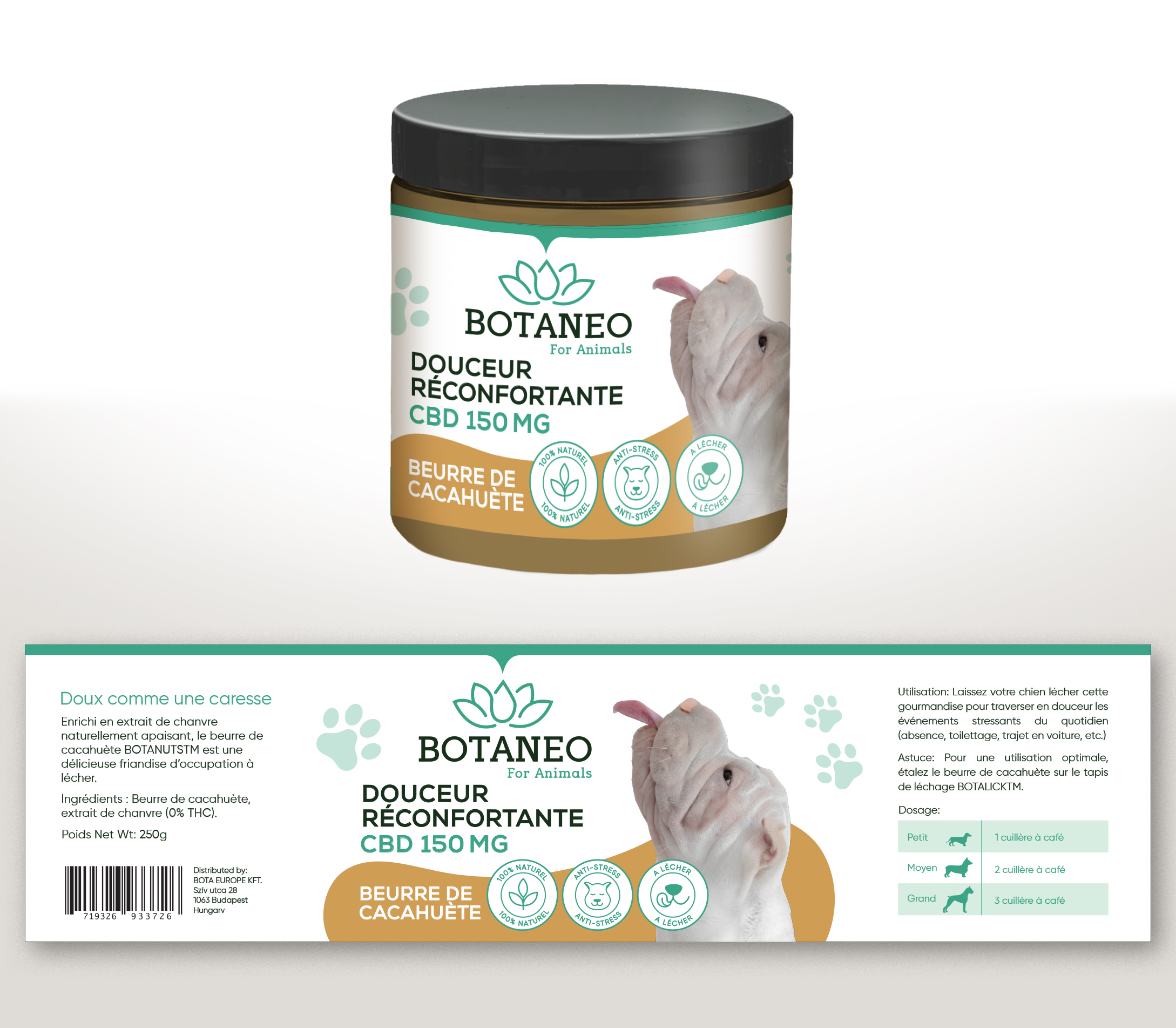 Label Design by JR-Design for BOTA EUROPE KFT. | Design #30893439