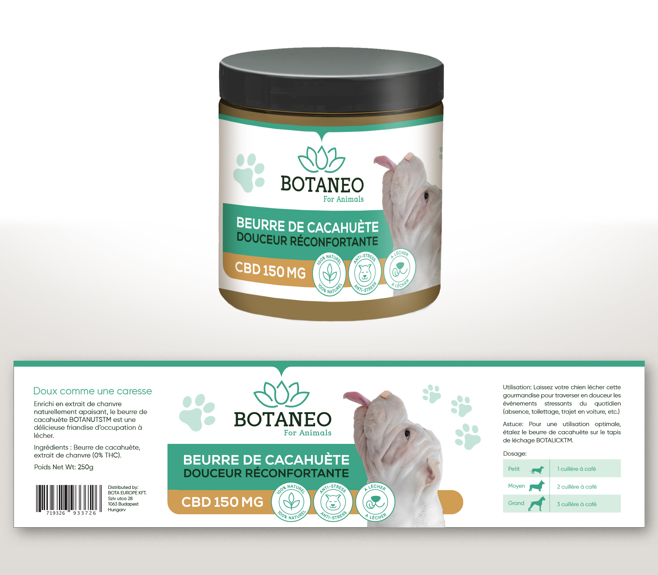 Label Design by JR-Design for BOTA EUROPE KFT. | Design #30893441