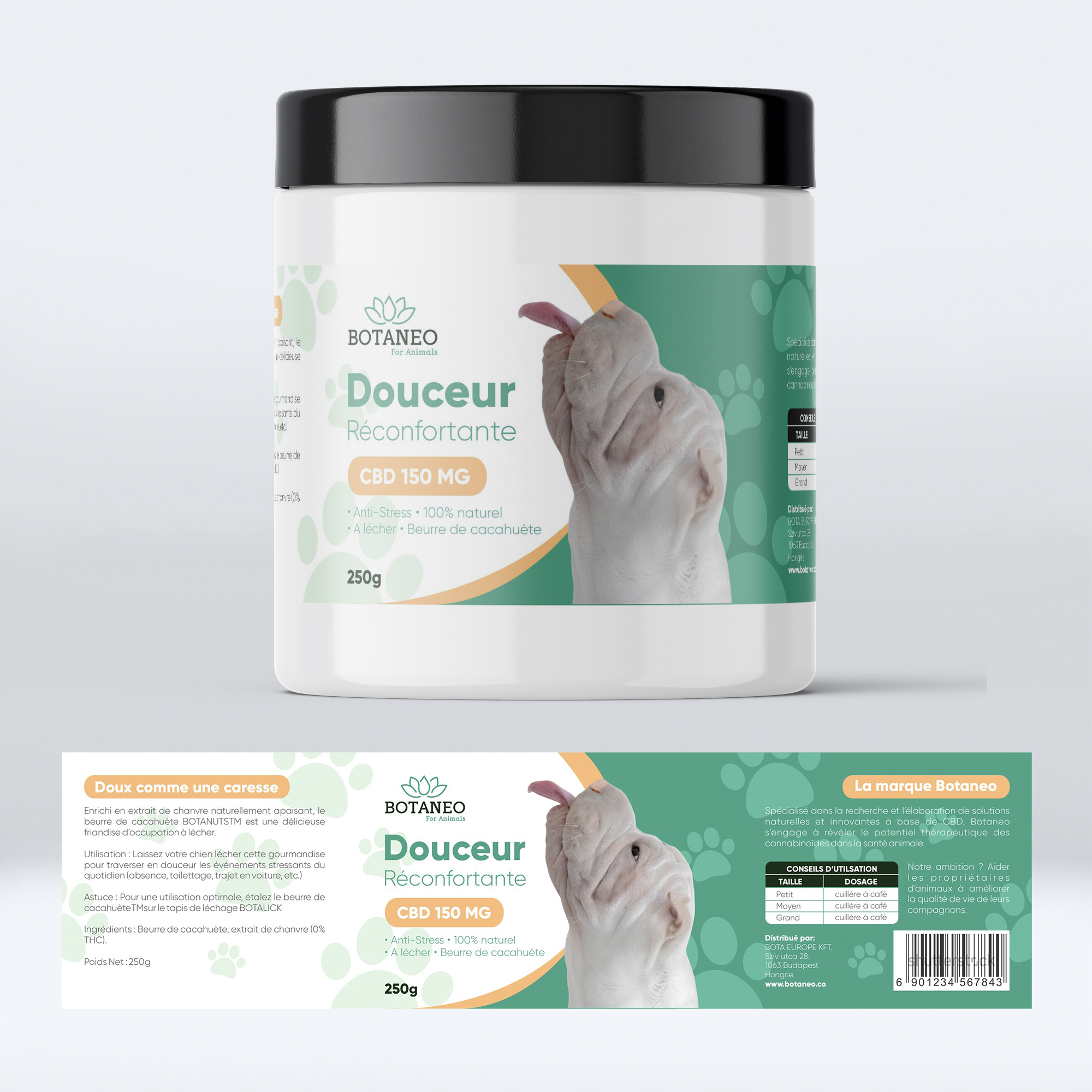 Label Design by Dzhafir for BOTA EUROPE KFT. | Design #30868224