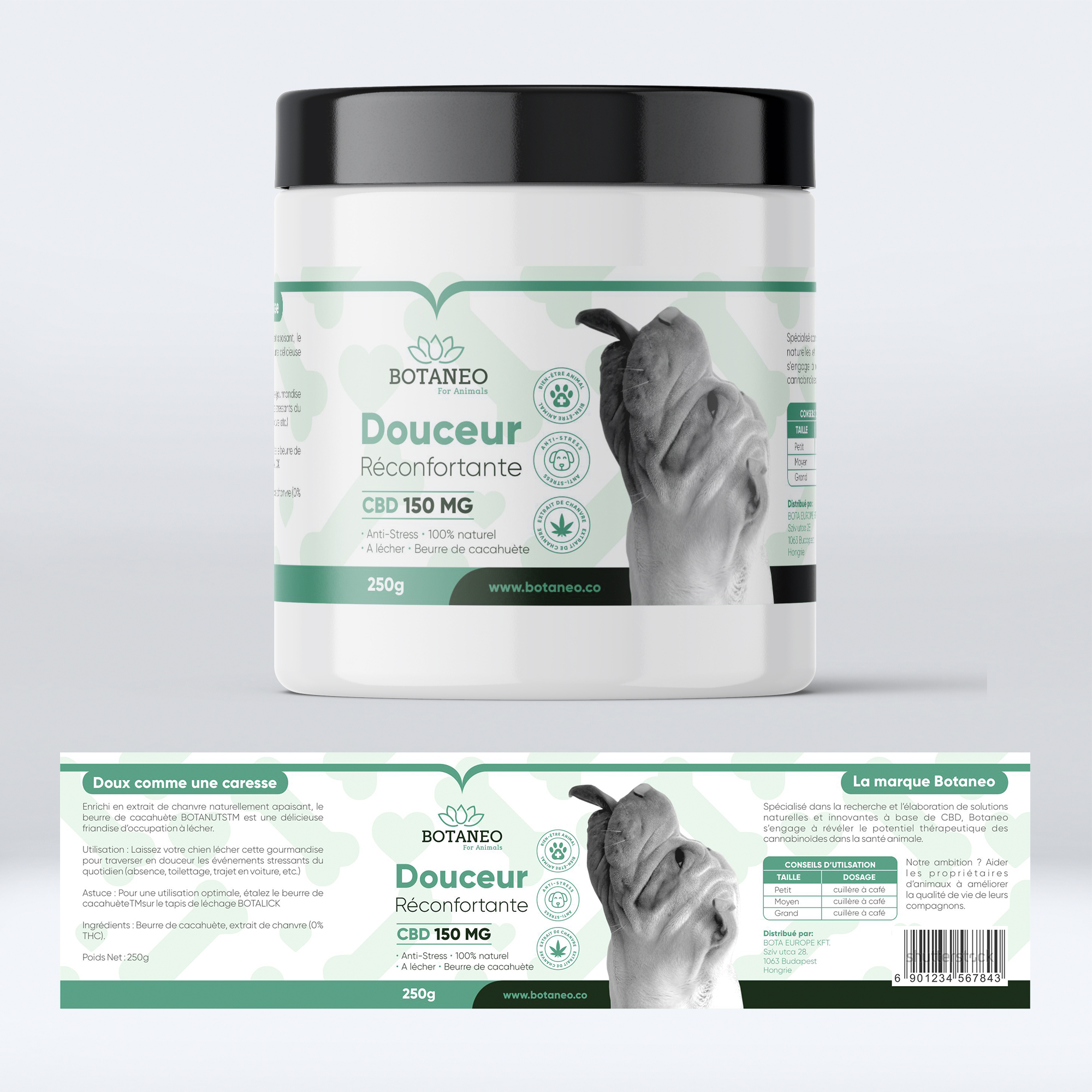 Label Design by Dzhafir for BOTA EUROPE KFT. | Design #30889866