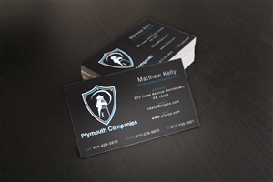 Business Card Design by Olivier Chaux for Plymouth Co. | Design: #3105197