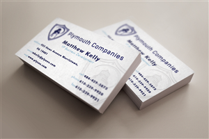 Business Card Design by Olivier Chaux for Plymouth Co. | Design #3105635