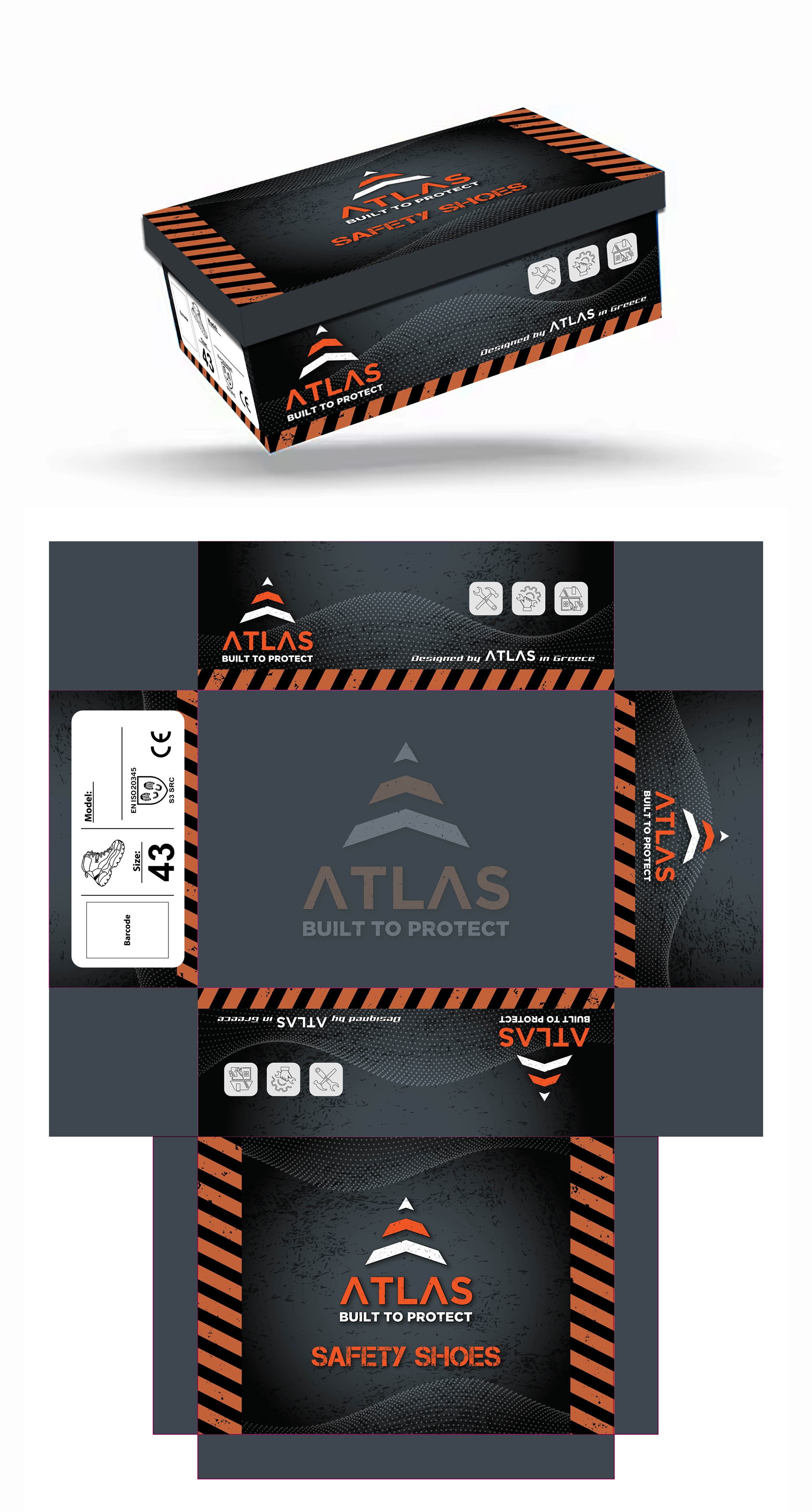 Packaging Design by HT Graphic for KAYAFAS INDUSTRIAL TOOLS L.P. | Design #30895767