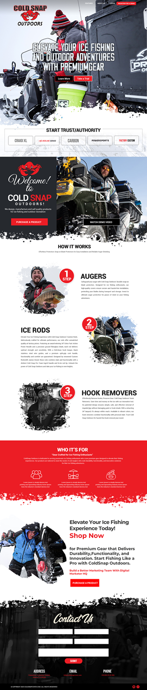 Web Design by Dream Logo Design for this project | Design: #30850352