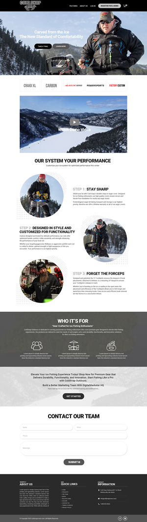 Web Design by Dream Logo Design for this project | Design: #30952340