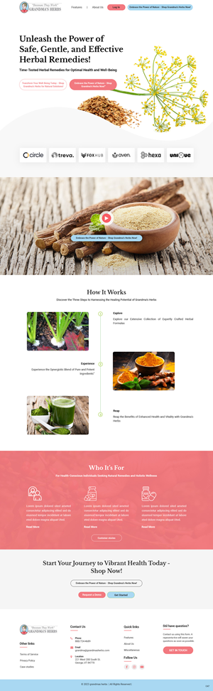 Web Design by pb for this project | Design: #30850863