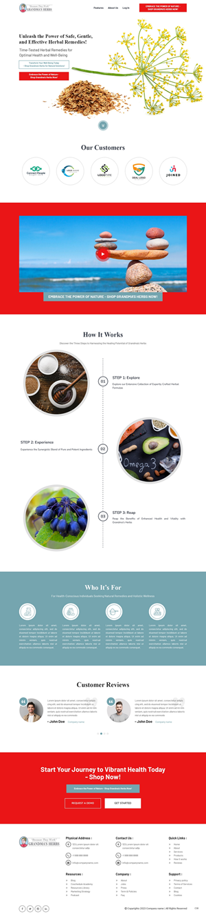 Web Design by pb for this project | Design: #30850864