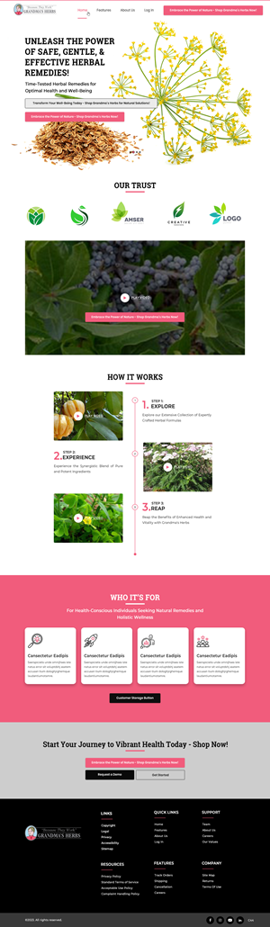 Web Design by pb for this project | Design: #30850867