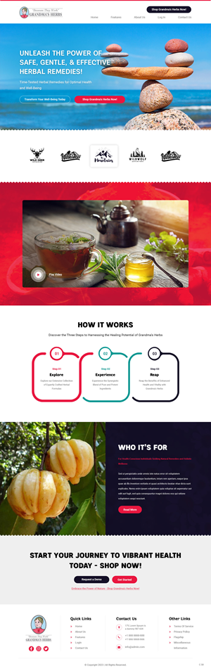 Web Design by pb for this project | Design: #30850870