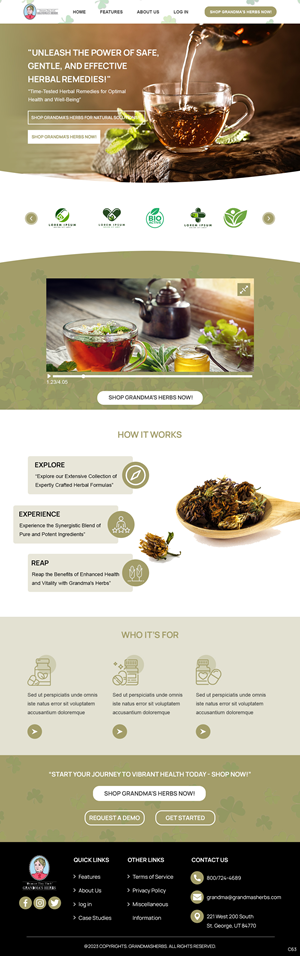 Web Design by pb for this project | Design: #30850874