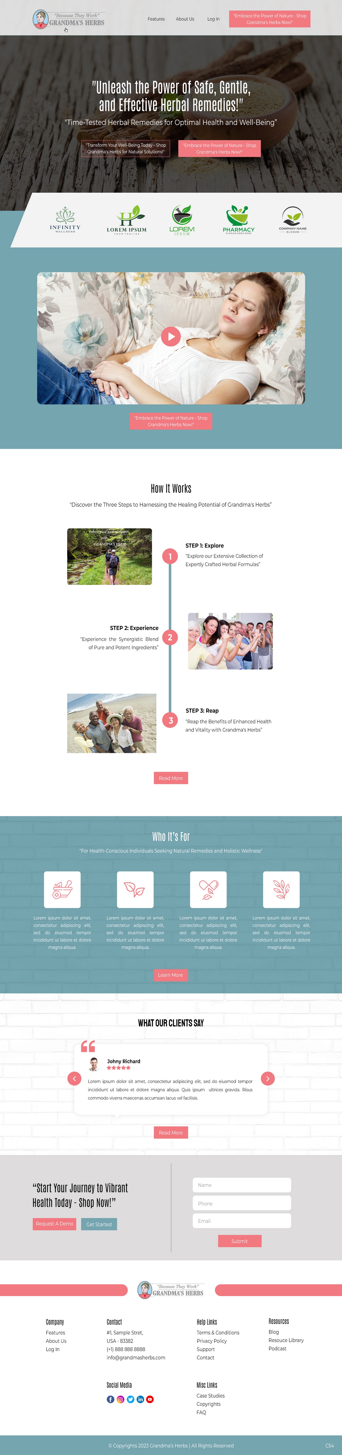 Web Design by pb for this project | Design #30857770